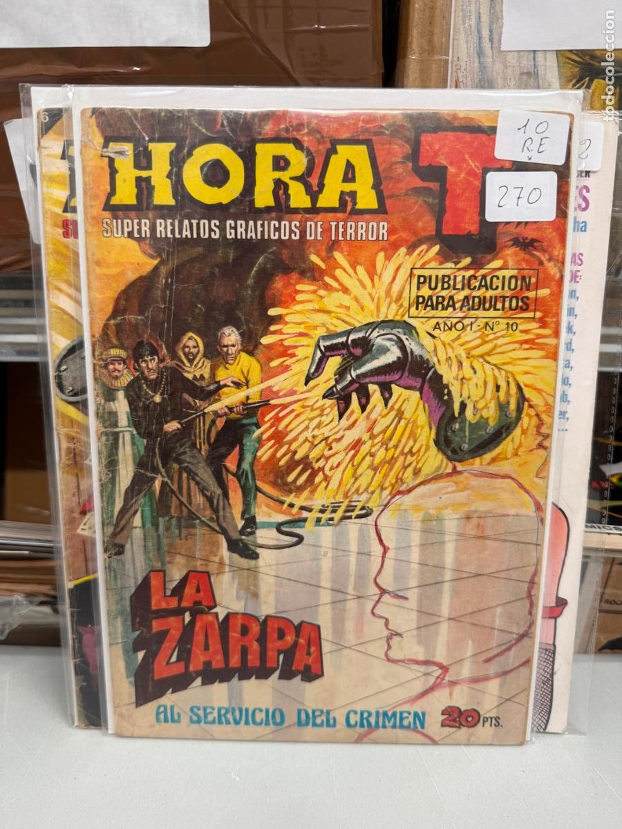 Tebeos: HORA T NUMERO 10 EDITORIAL BRUGUERA