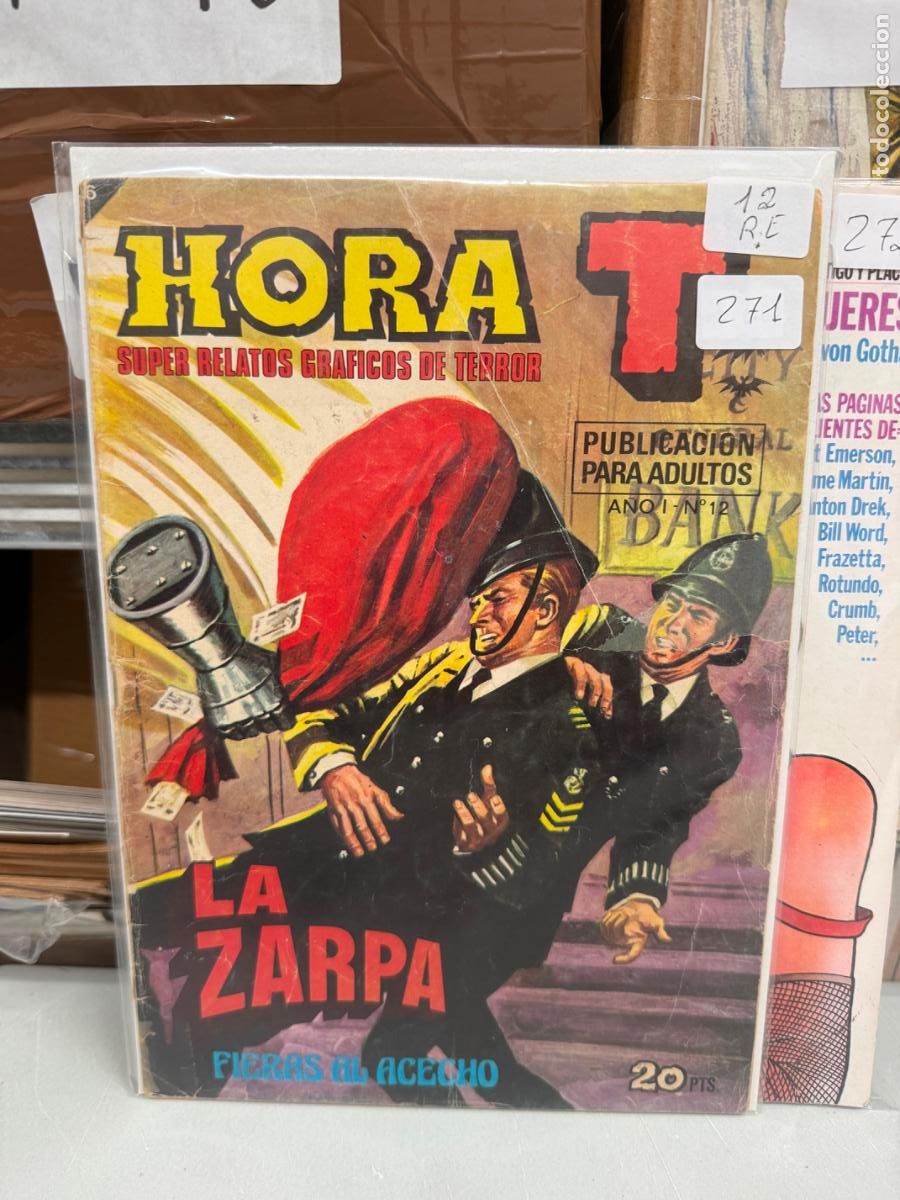 Tebeos: HORA T NUMERO 12 EDITORIAL BRUGUERA