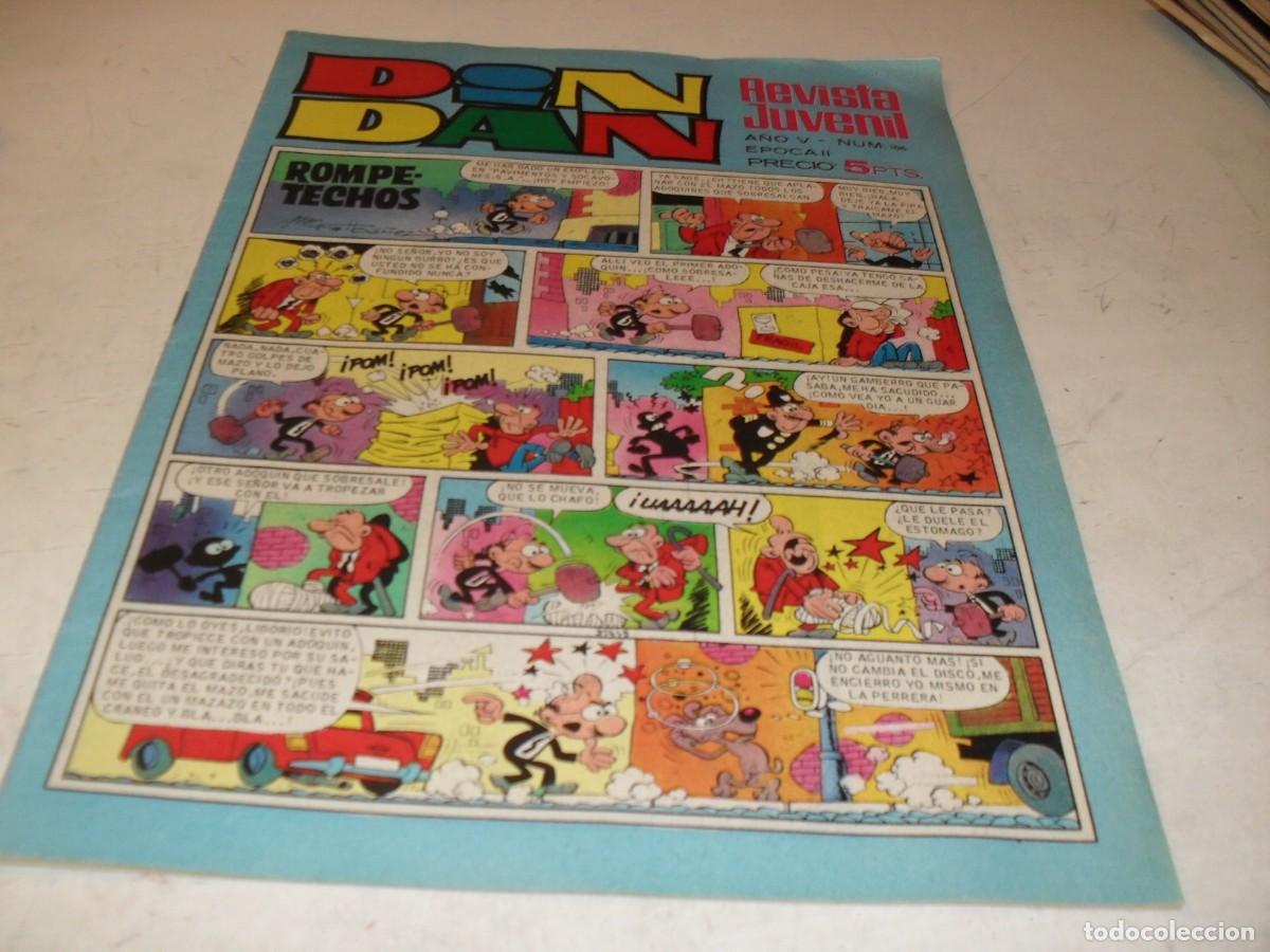 Tebeos: DIN DAN,2&ordf; EPOCA,N&ordm; 106,EN INTERIOR PUBLICIDAD GRAN ALBUM FELIX,DE 385,BRUGUERA,1968