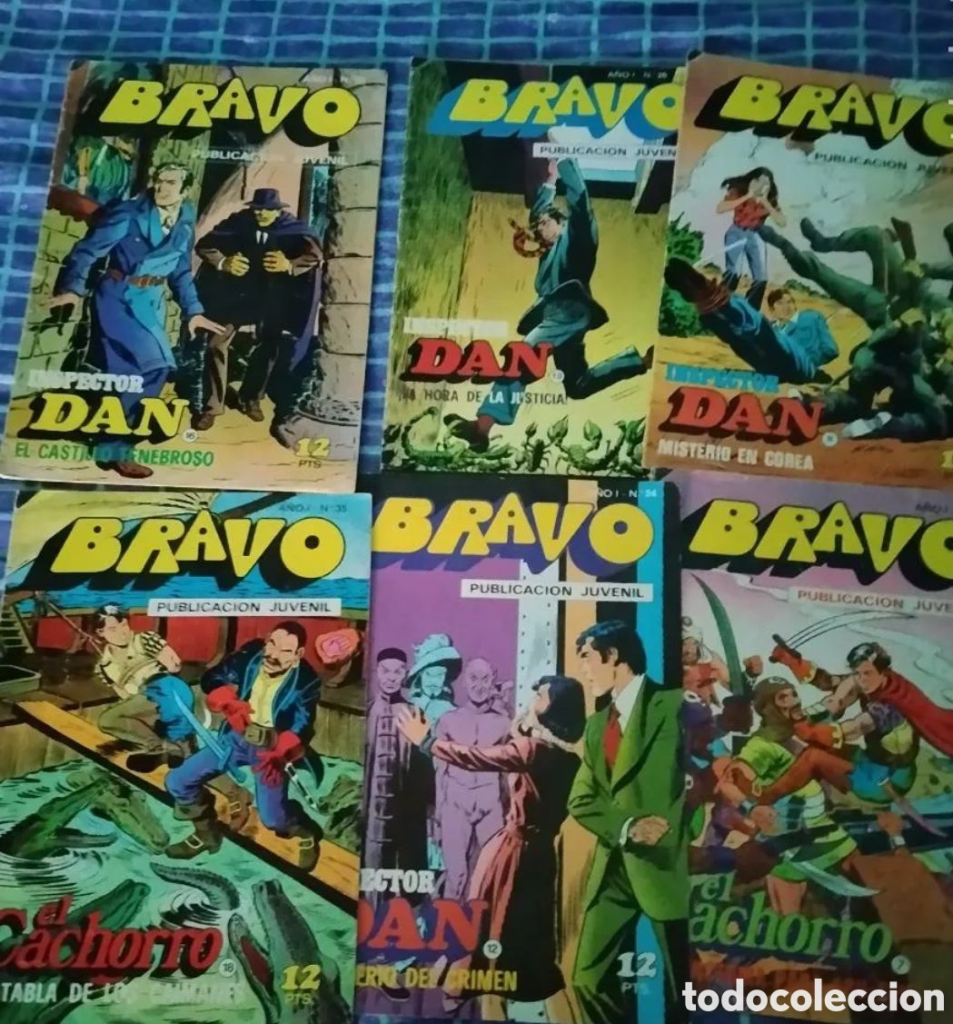Tebeos: REVISTA JUVENIL BRAVO (10 N&Uacute;MEROS) - Foto 2