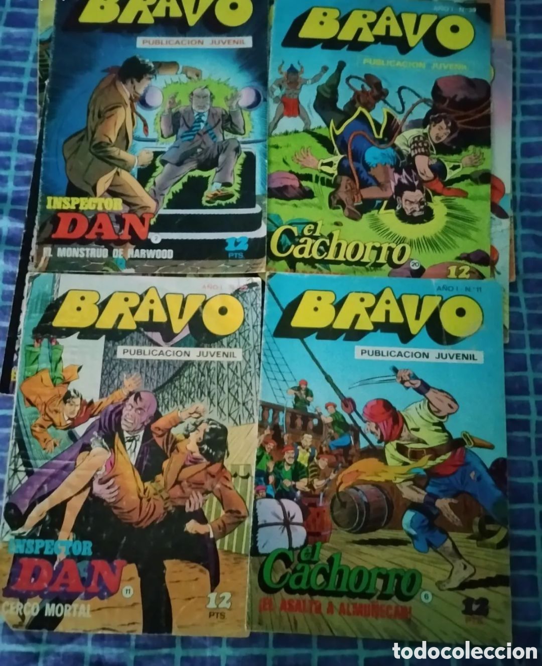 Tebeos: REVISTA JUVENIL BRAVO (10 N&Uacute;MEROS) - Foto 3
