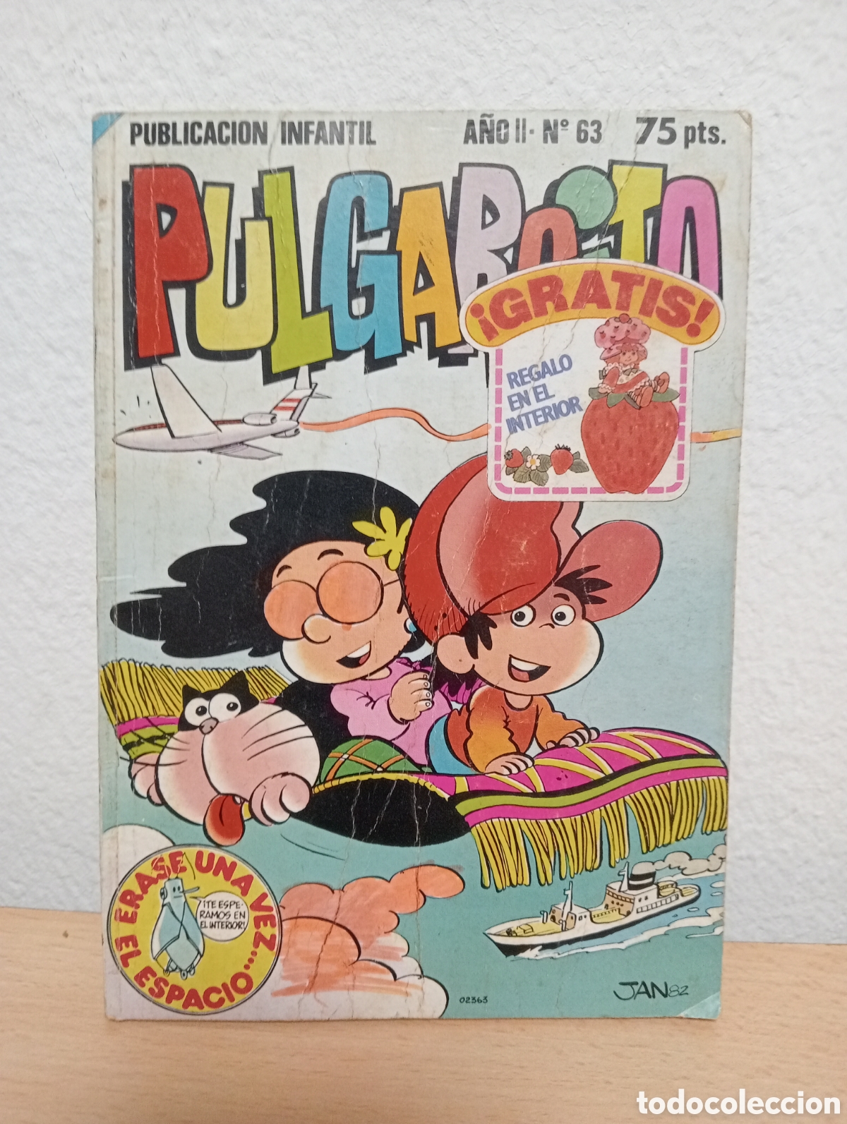 Tebeos: Pulgarcito n 63 bruguera