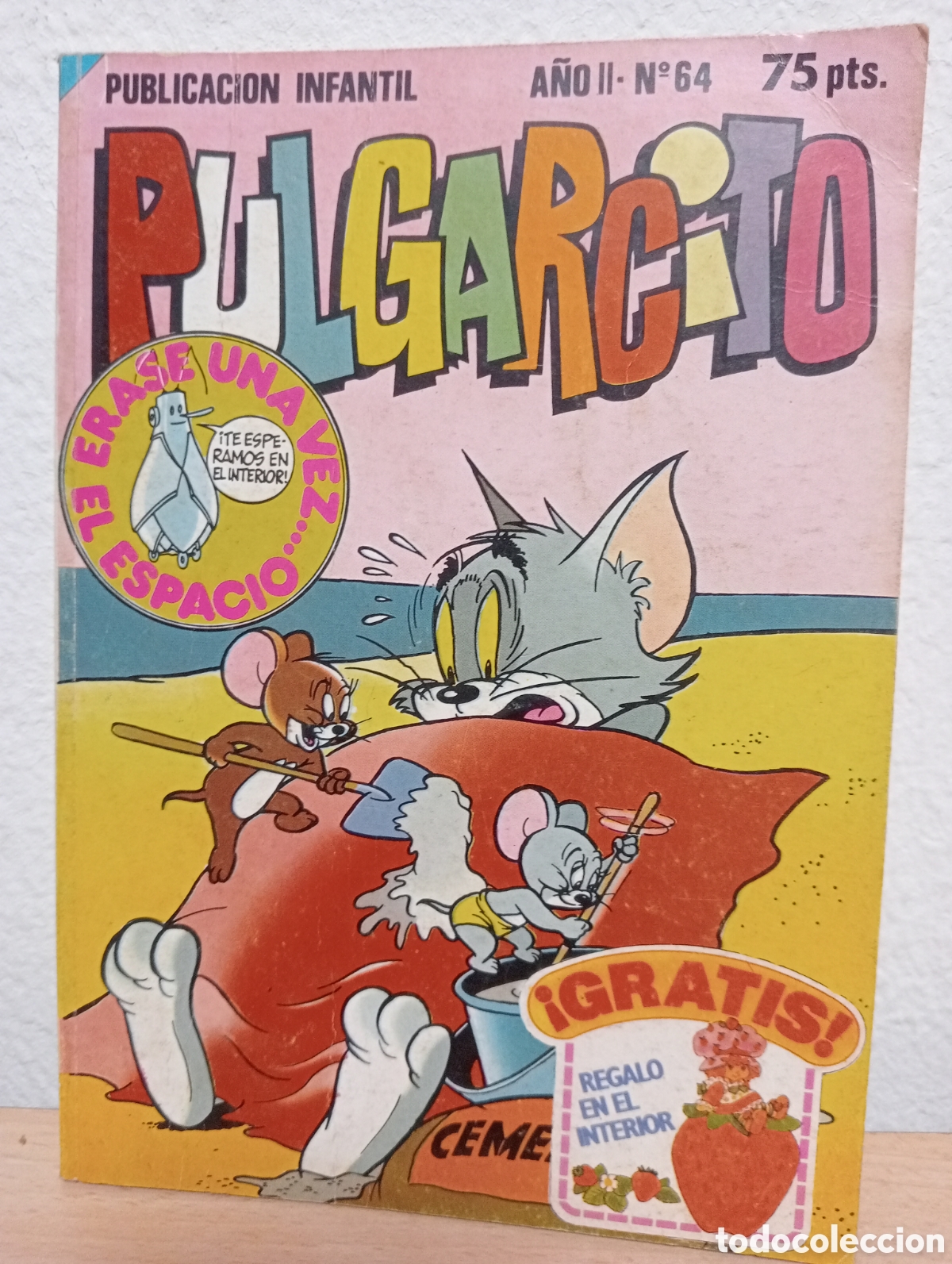 Tebeos: Publicaci&oacute;n infantil Pulgarcito n 64