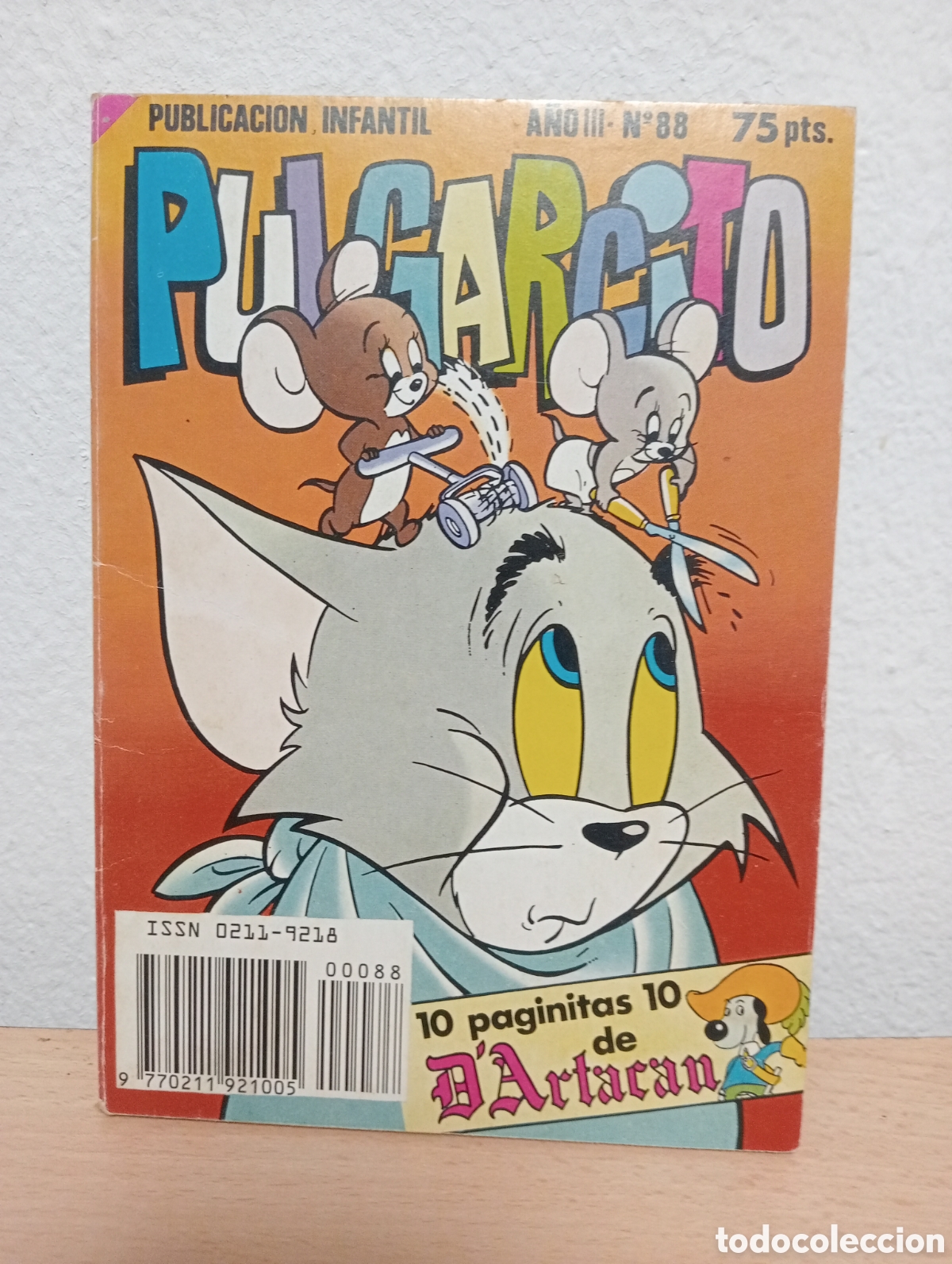 Tebeos: Publicaci&oacute;n infantil Pulgarcito n 88