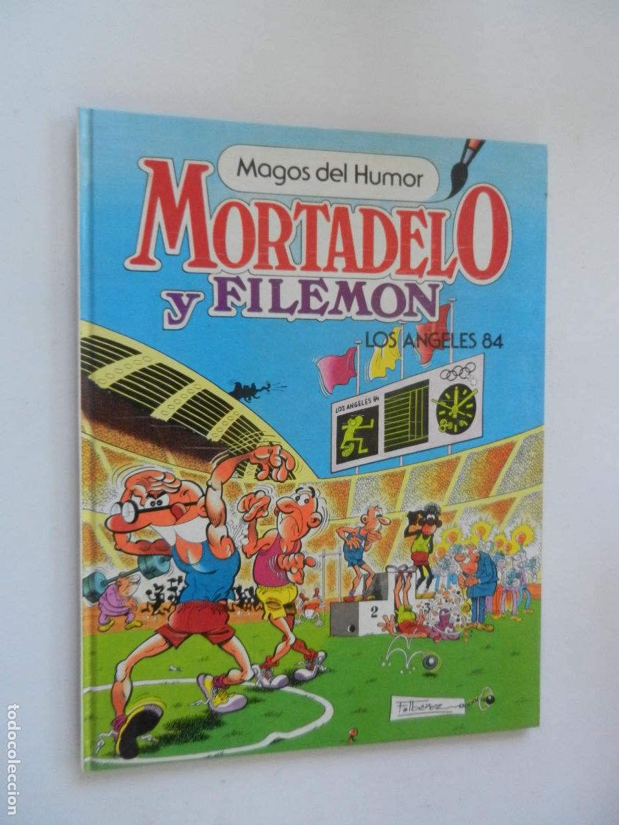 Tebeos: MORTADELO Y FILEMON - LOS ANGELES 84- N&ordm; 4 - MAGOS DE HUMOR -1&ordf; EDC 1984 - IBA&Ntilde;EZ BRUGUERA