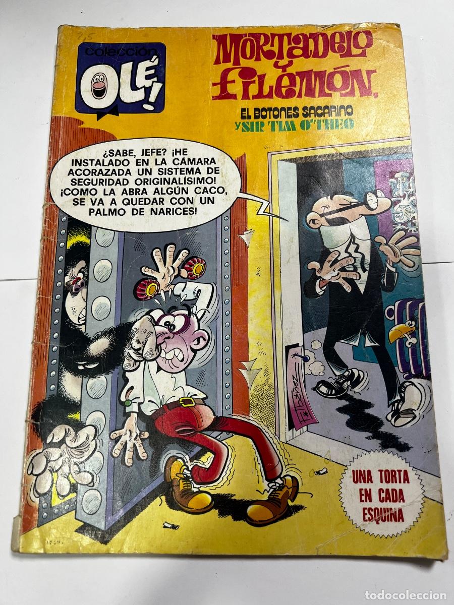 Tebeos: MORTADELO Y FILEM&Oacute;N. UNA TORTA EN CADA ESQUINA . N&deg; 179. COLECCI&Oacute;N OL&Eacute;.