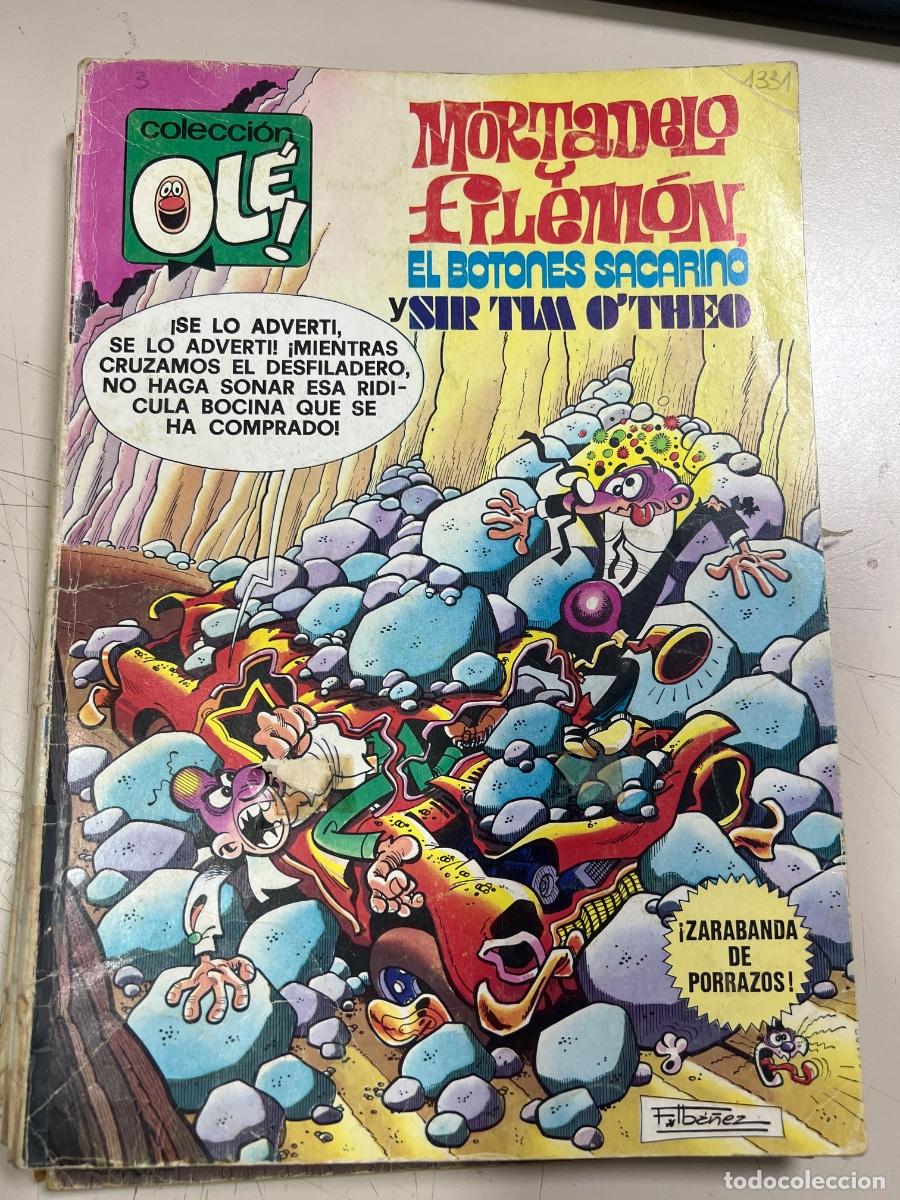 Tebeos: MORTADELO Y FILEM&Oacute;N. ZARABANDA DE PORRAZOS . N&deg; 170. COLECCI&Oacute;N OL&Eacute;.