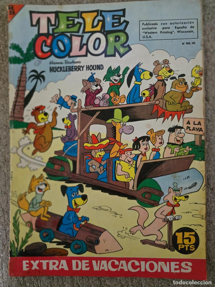 Tebeos: Tele Color.Extra de Vacaciones 1962.Bruguera