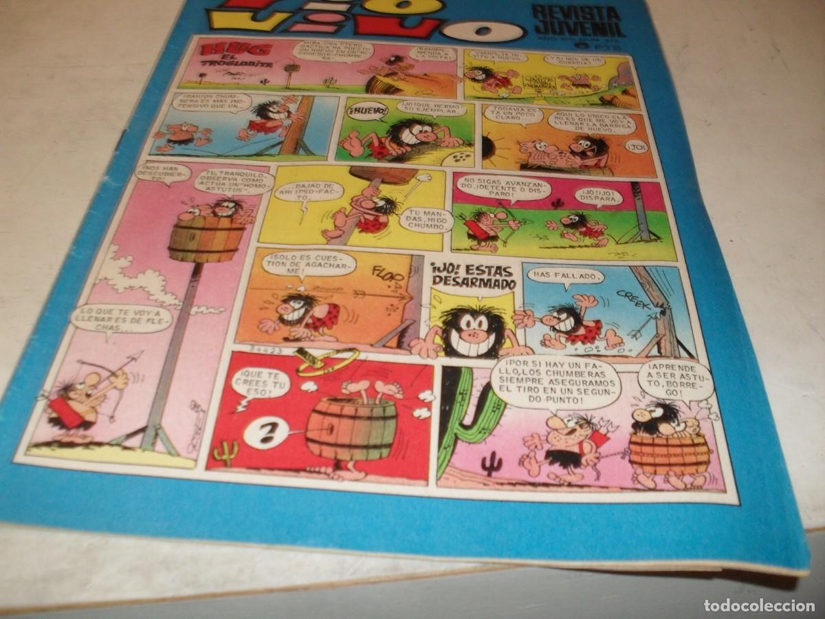 Tebeos: TIO VIVO N&ordm; 516,EN PAGINA CENTRAL PEPE GOTERA Y OTILIO,DE 1013,BRUGUERA,1961