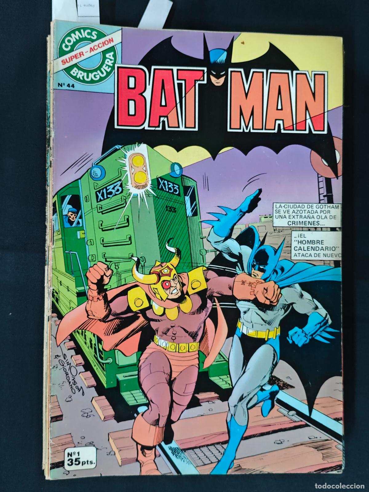Tebeos: COLECCION COMPLETA - BATMAN - N&ordm; 1 AL N&ordm; 26 - 25 EJEMPLARES - BRUGUERA