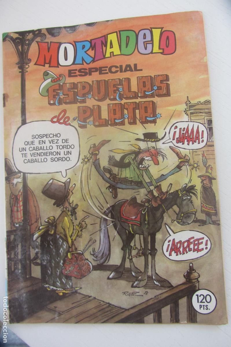 Tebeos: MORTADELO ESPECIAL N&ordm; 177 ESPUELAS DE PLATA . 120 PTS . BRUGUERA arx185