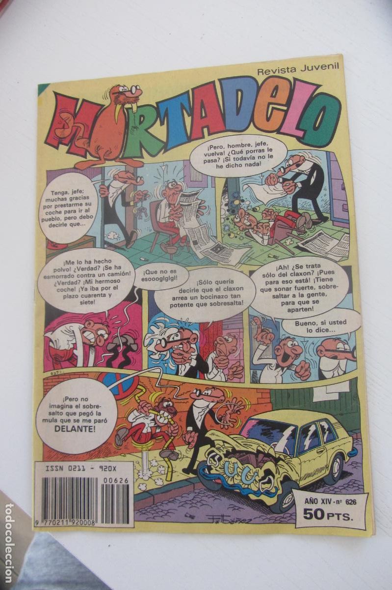 Tebeos: MORTADELO N&deg; 626 REVISTA JUVENIL BRUGUERA arx185