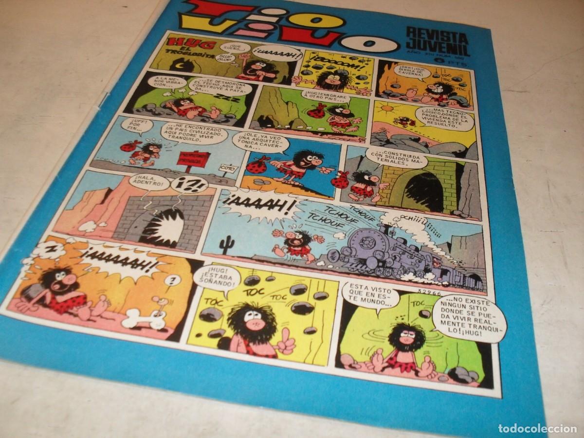 Tebeos: TIO VIVO N&ordm; 500,EN CONTRAPORTADA PUBLICIDAD DE PEPSI,DE 1013,BRUGUERA,1961
