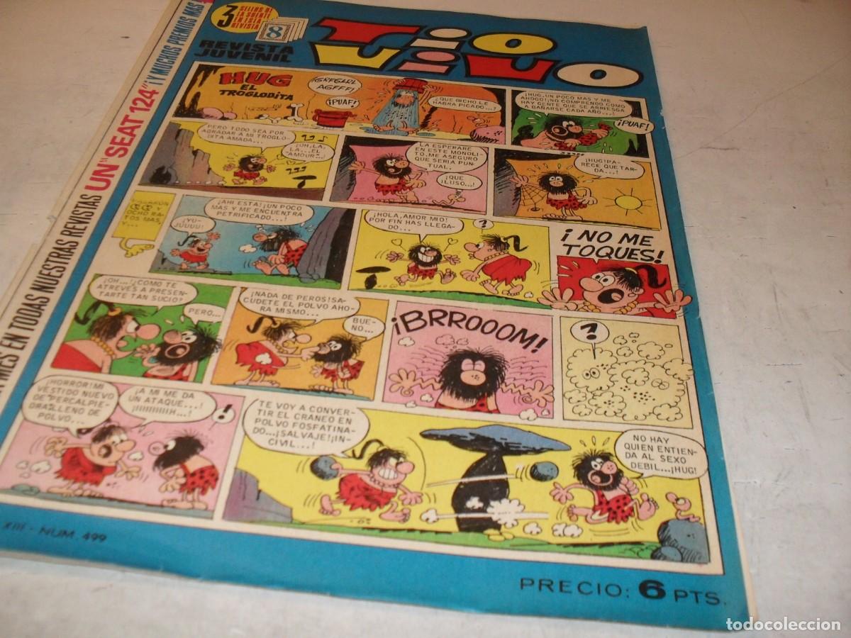 Tebeos: TIO VIVO N&ordm; 499,EN CONTRAPORTADA PUBLICIDAD DE PEPSI,DE 1013,BRUGUERA,1961
