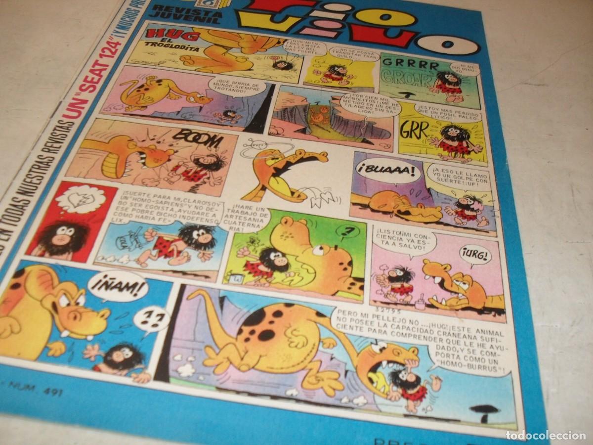 Tebeos: TIO VIVO N&ordm; 491,CON COMIC PUBLICITARIO PEPSI MAN,DE 1013,BRUGUERA,1961