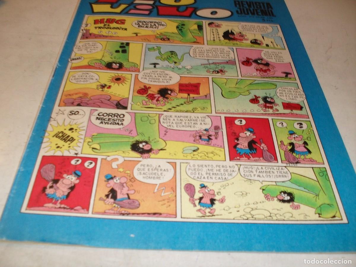 Tebeos: TIO VIVO N&ordm; 480,CON PUBLICIDAD DEL DEBUT DE CATY,LA CHICA GATO,DE 1013,BRUGUERA,1961