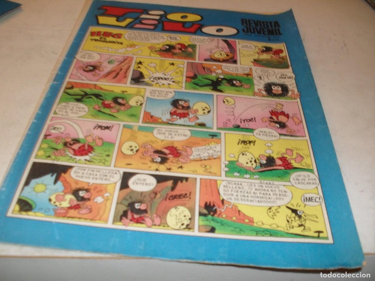 Tebeos: TIO VIVO N&ordm; 474,EN CONTRAPORTADA 13,RUE DEL PERCEBE,DE 1013,BRUGUERA,1961