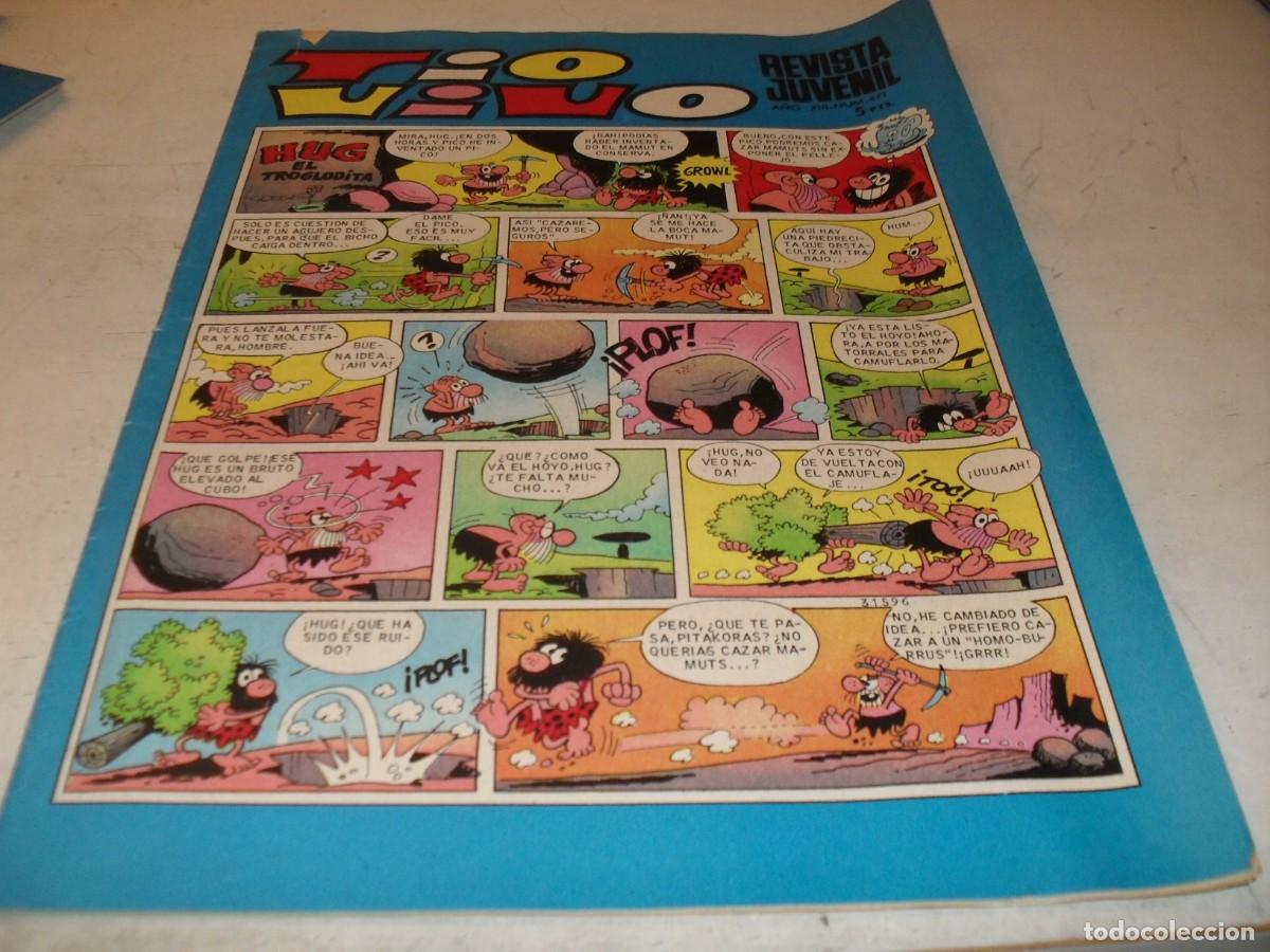 Tebeos: TIO VIVO N&ordm; 471,EN PAGINA CENTRAL PEPE GOTERA,DE 1013,BRUGUERA,1961