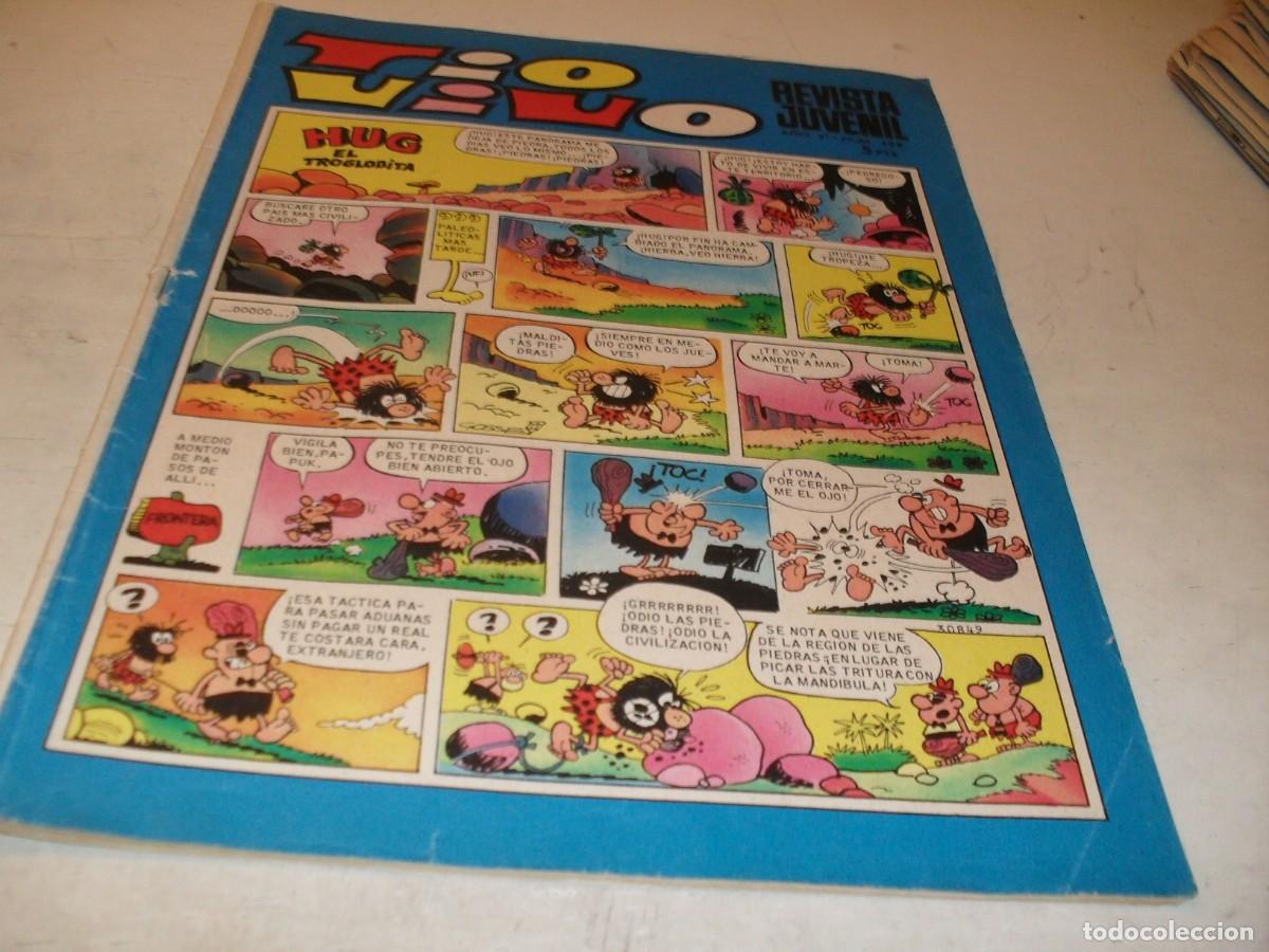 Tebeos: TIO VIVO N&ordm; 458,EN INTERIOR PUBLICIDAD FESTIVAL MU&Ntilde;ECAS FAMOSA,DE 1013,BRUGUERA,1961