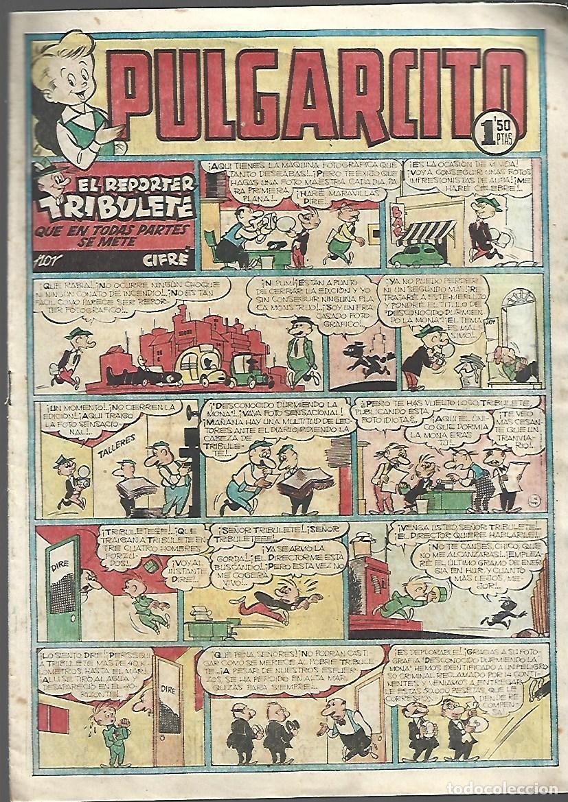 Tebeos: Pulgarcito, 241, 1952, Bruguera, buen estado