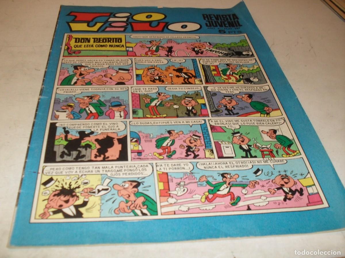 Tebeos: TIO VIVO N&ordm; 387,CON RARA SERIE DE IBA&Ntilde;EZ,DON PEDRITO,BRUGUERA,1961