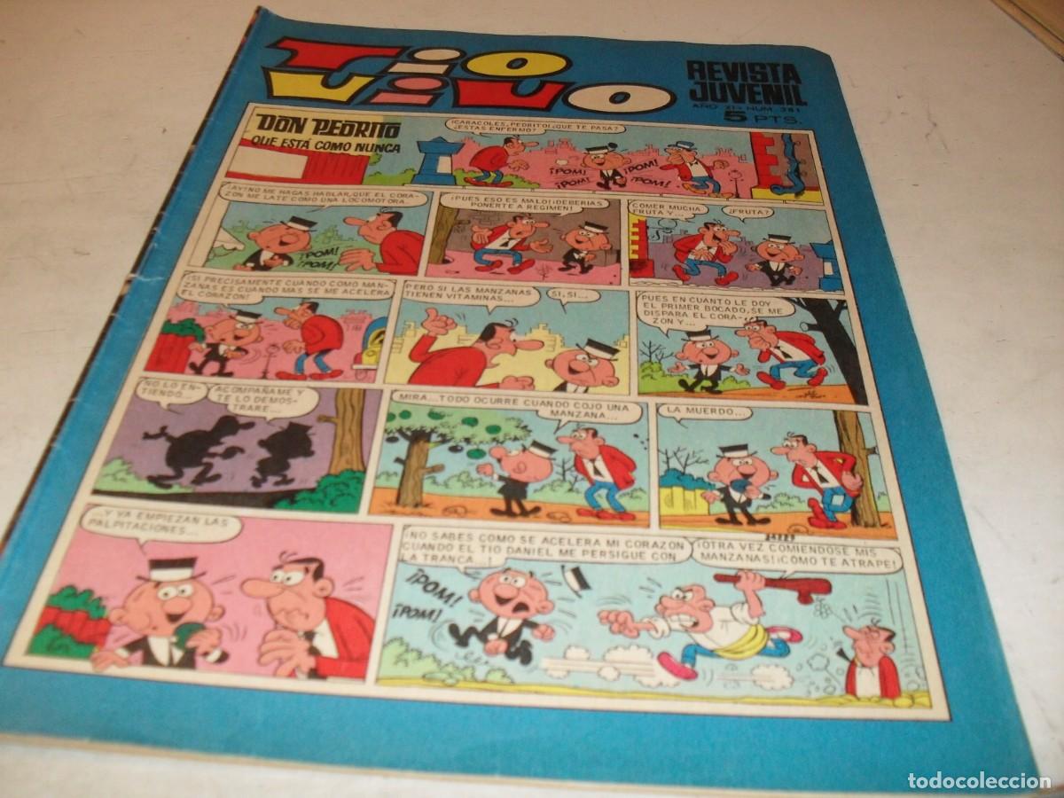 Tebeos: TIO VIVO N&ordm; 381,CON RARA SERIE DE IBA&Ntilde;EZ,DON PEDRITO,BRUGUERA,1961