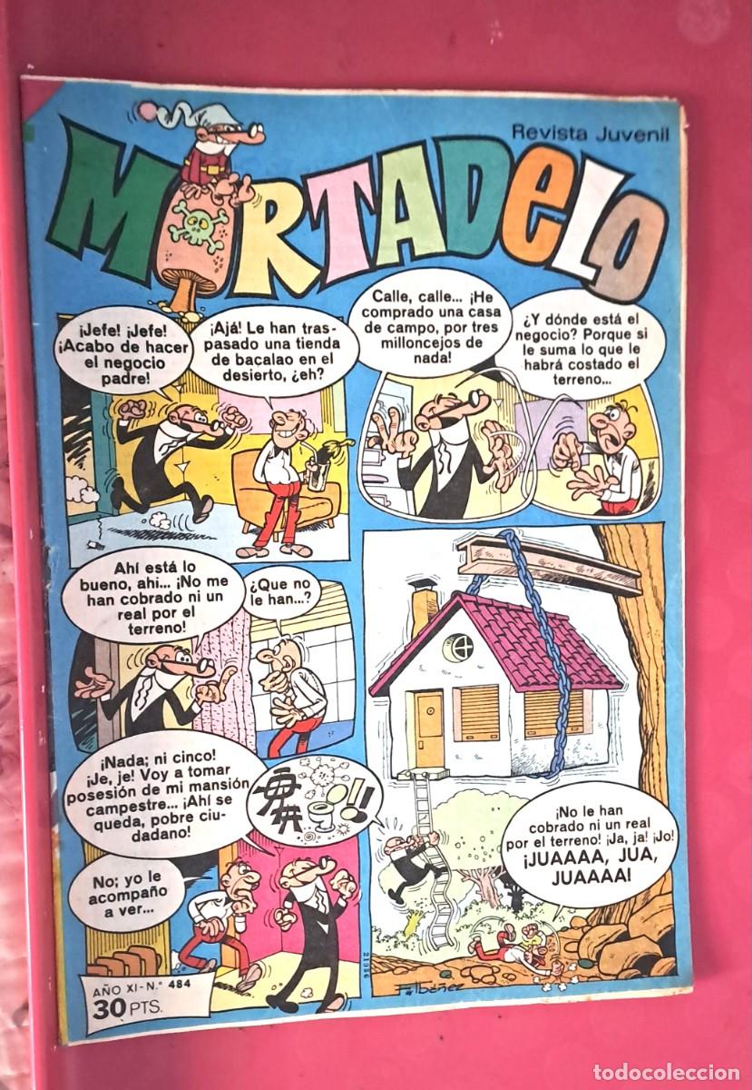 Tebeos: MORTADELO. A&Ntilde;O XI N&ordm; 484 EDITORIAL BRUGUERA, 1980