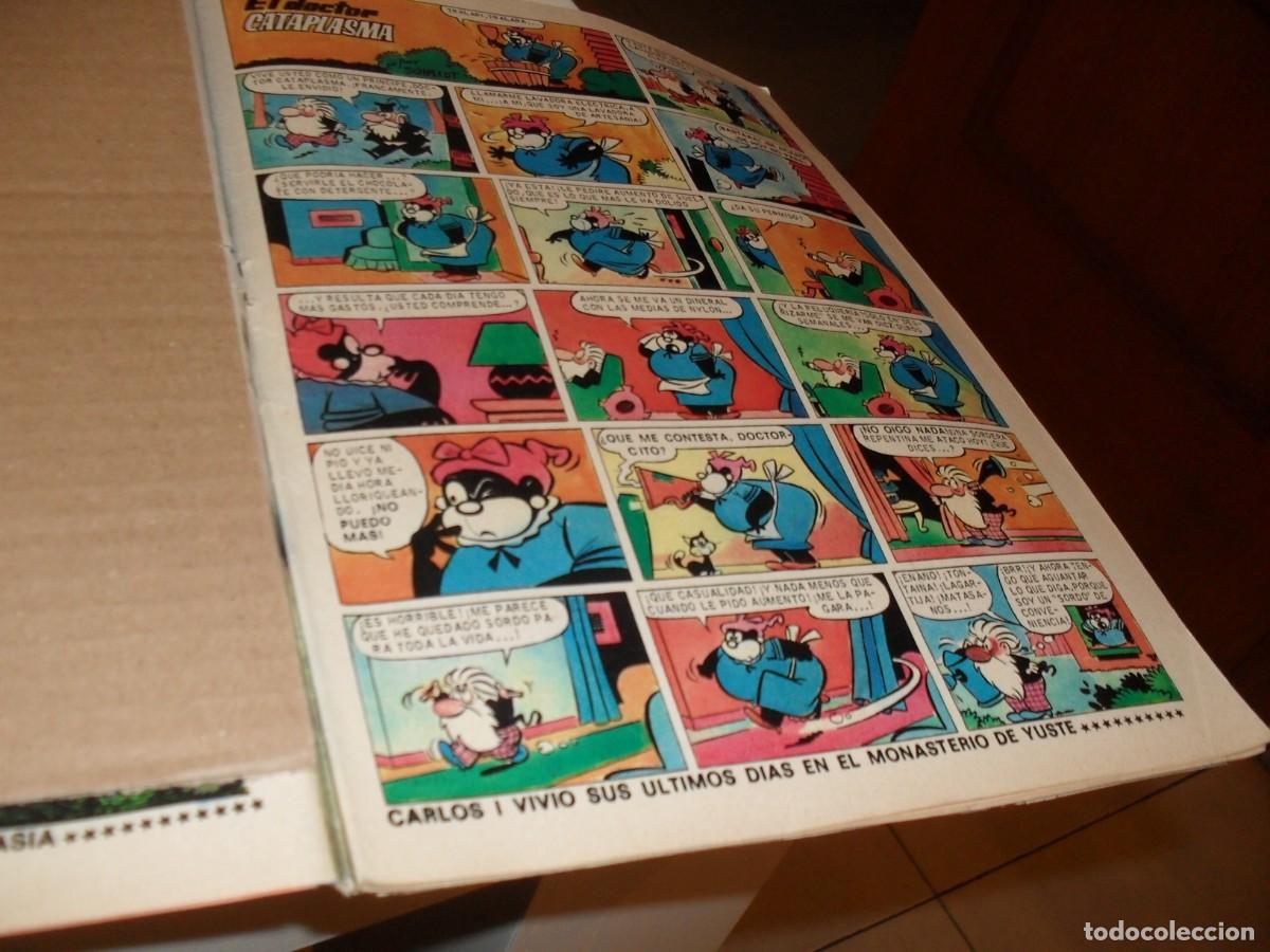 Tebeos: (REF.90)LAMINA HUMORISTICA EL DR.CATAPLASMA+SECCION DE CHISTES,BRUGUERA,1971