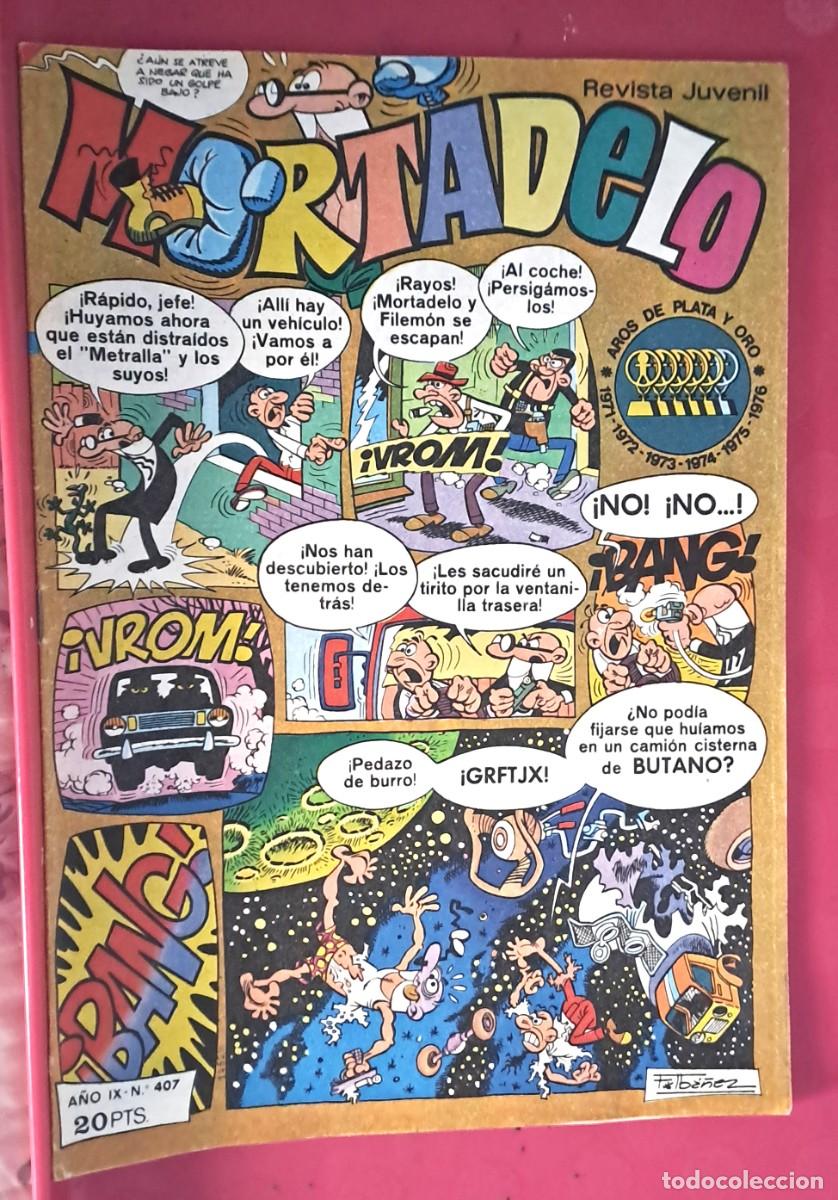 Tebeos: MORTADELO. A&Ntilde;O IX N&ordm; 407 EDITORIAL BRUGUERA, 1978