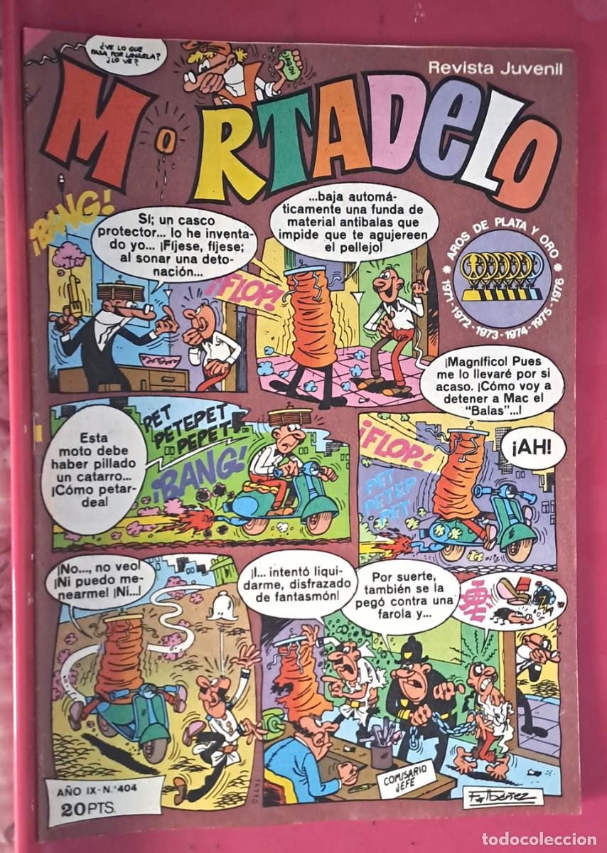 Tebeos: MORTADELO. A&Ntilde;O IX N&ordm; 404 EDITORIAL BRUGUERA, 1978
