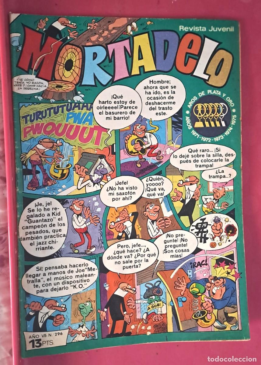 Tebeos: MORTADELO. A&Ntilde;O VII N&ordm; 296 EDITORIAL BRUGUERA, 1976