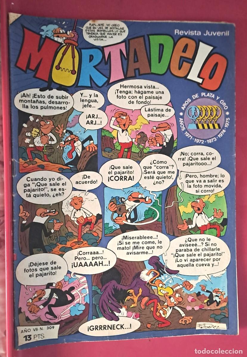 Tebeos: MORTADELO. A&Ntilde;O VII N&ordm; 309 EDITORIAL BRUGUERA, 1976
