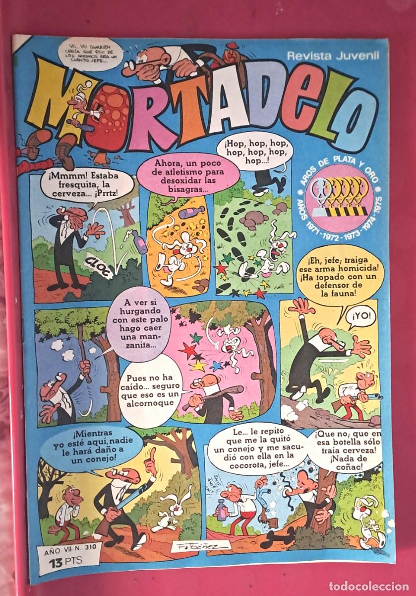 Tebeos: MORTADELO. A&Ntilde;O VII N&ordm; 310 EDITORIAL BRUGUERA, 1976