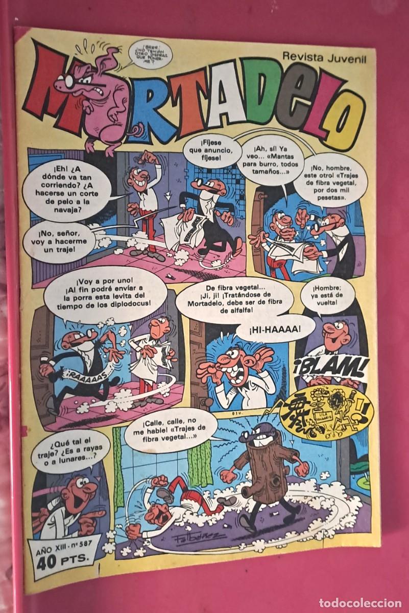 Tebeos: MORTADELO. A&Ntilde;O XIII N&ordm; 587 EDITORIAL BRUGUERA, 1982