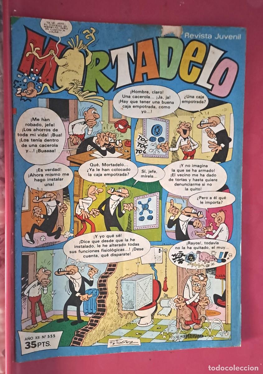 Tebeos: MORTADELO. A&Ntilde;O XII N&ordm; 555 EDITORIAL BRUGUERA, 1981