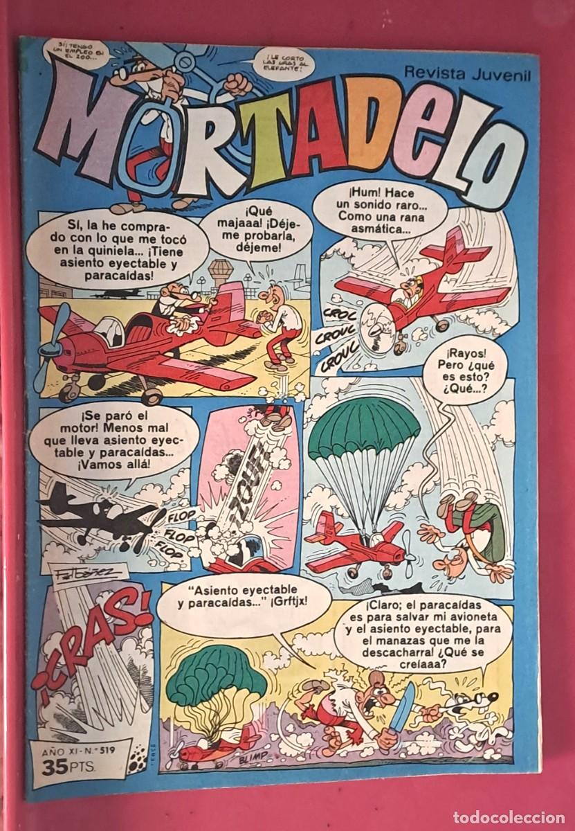 Tebeos: MORTADELO. A&Ntilde;O XI N&ordm; 519 EDITORIAL BRUGUERA, 1980