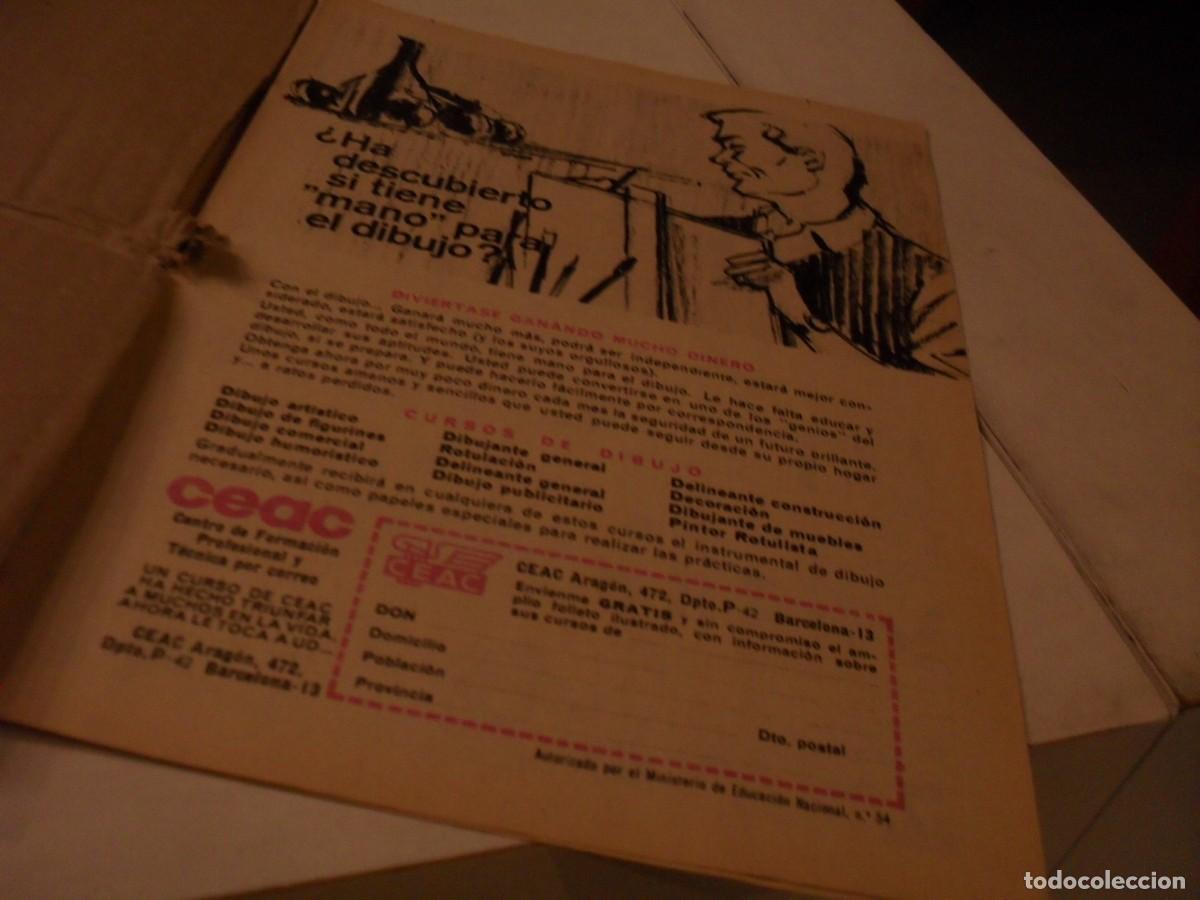 Tebeos: (REF.90)EN 4 PAGINAS CURSO CEAC DE DIBUJO+2 PAGINAS MORTADELO PRE-TIA,BRUGUERA,1968