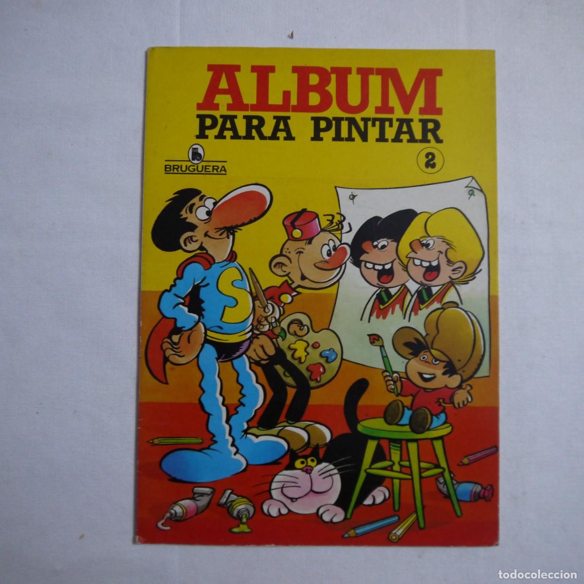 Tebeos: ALBUM PARA PINTAR 2 - IBA&Ntilde;EZ, ESCOBAR, JAN - BRUGUERA - ABR. 1985 - 1.&ordf; EDICIO