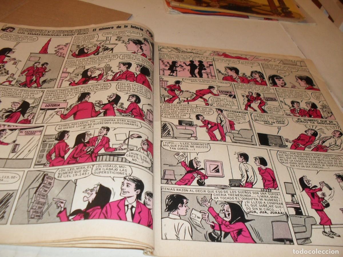 Tebeos: (REF.90)EN 4 PAGINAS BELLA PUBLICIDAD STA PEPIS+MARI PILI Y LEOPOLDINO,BRUGUERA,1971