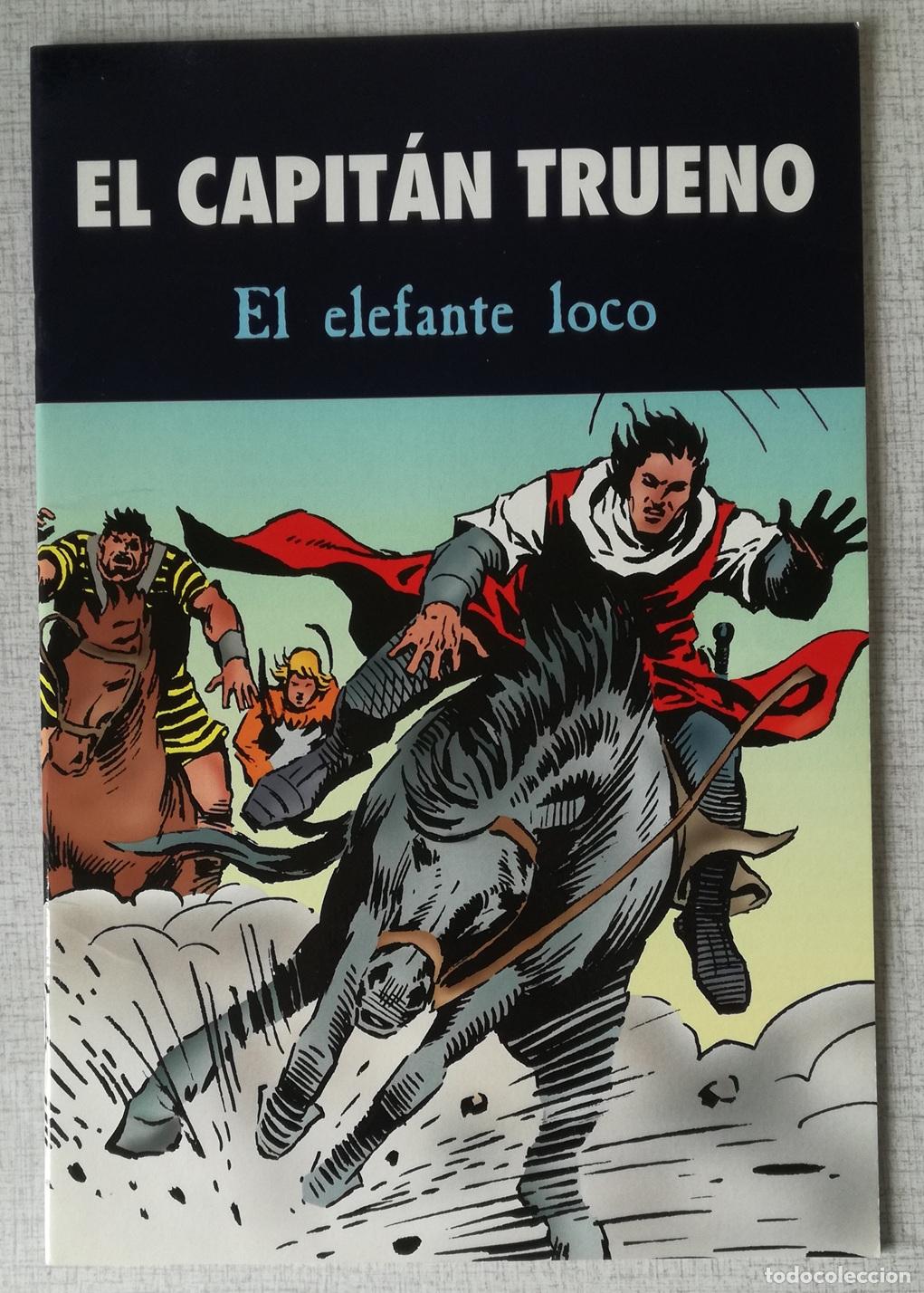 Tebeos: Comic El capitan Trueno: El elefante loco