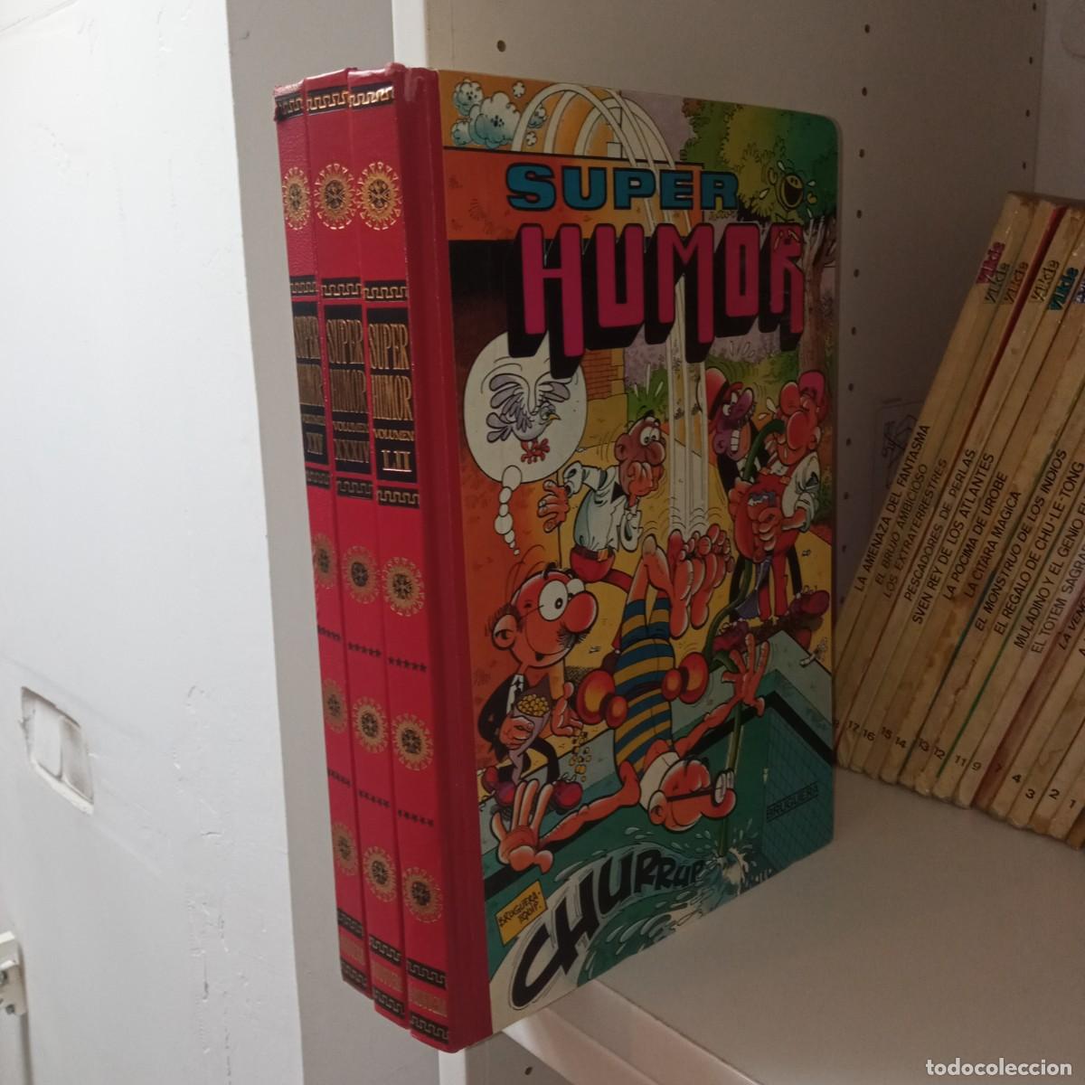 Tebeos: Lote de 3 tomos Superhumor Bruguera &ndash; Edici&oacute;n romana