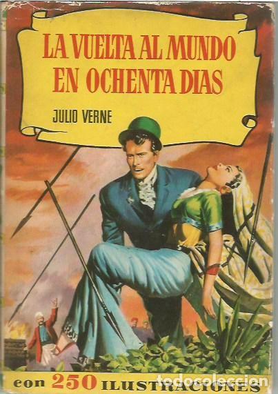 Tebeos: COLECCION HISTORIAS SELECCION LA VUELTA AL MUNDO EN OCHENTA DIAS JULIO VERNE 3&ordm; EDICION 1959 EDITORI