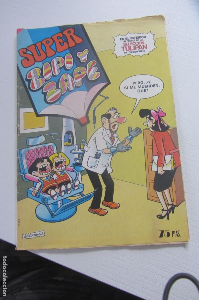 Tebeos: SUPER ZIPI Y ZAPE N&ordm; 115 con poster BRUGUERA arx345
