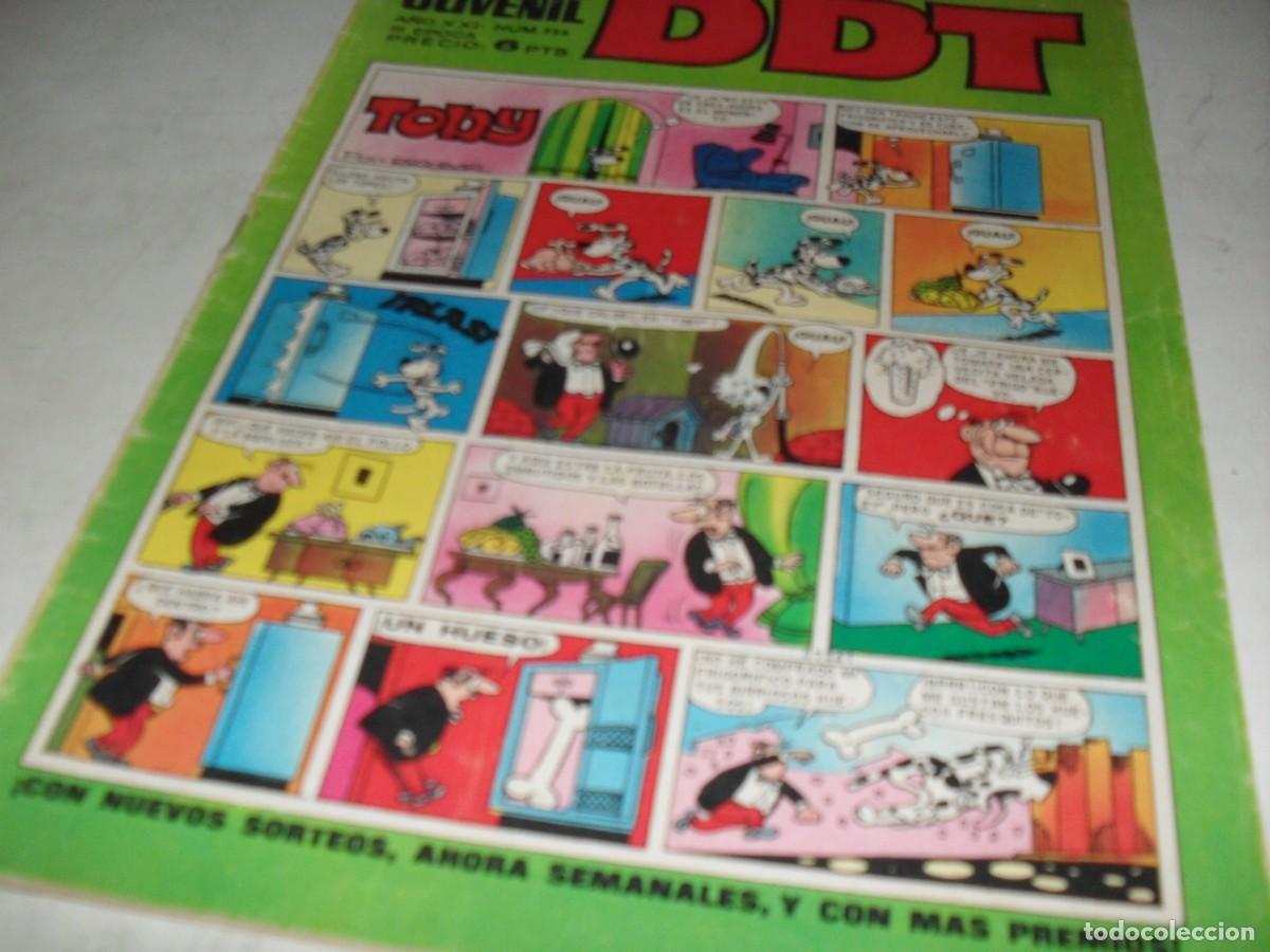 Tebeos: DDT 2&ordf; EPOCA N&ordm; 254,SIN LOS BILLETES DE MORTADELOS,DE 551,BRUGUERA,1967
