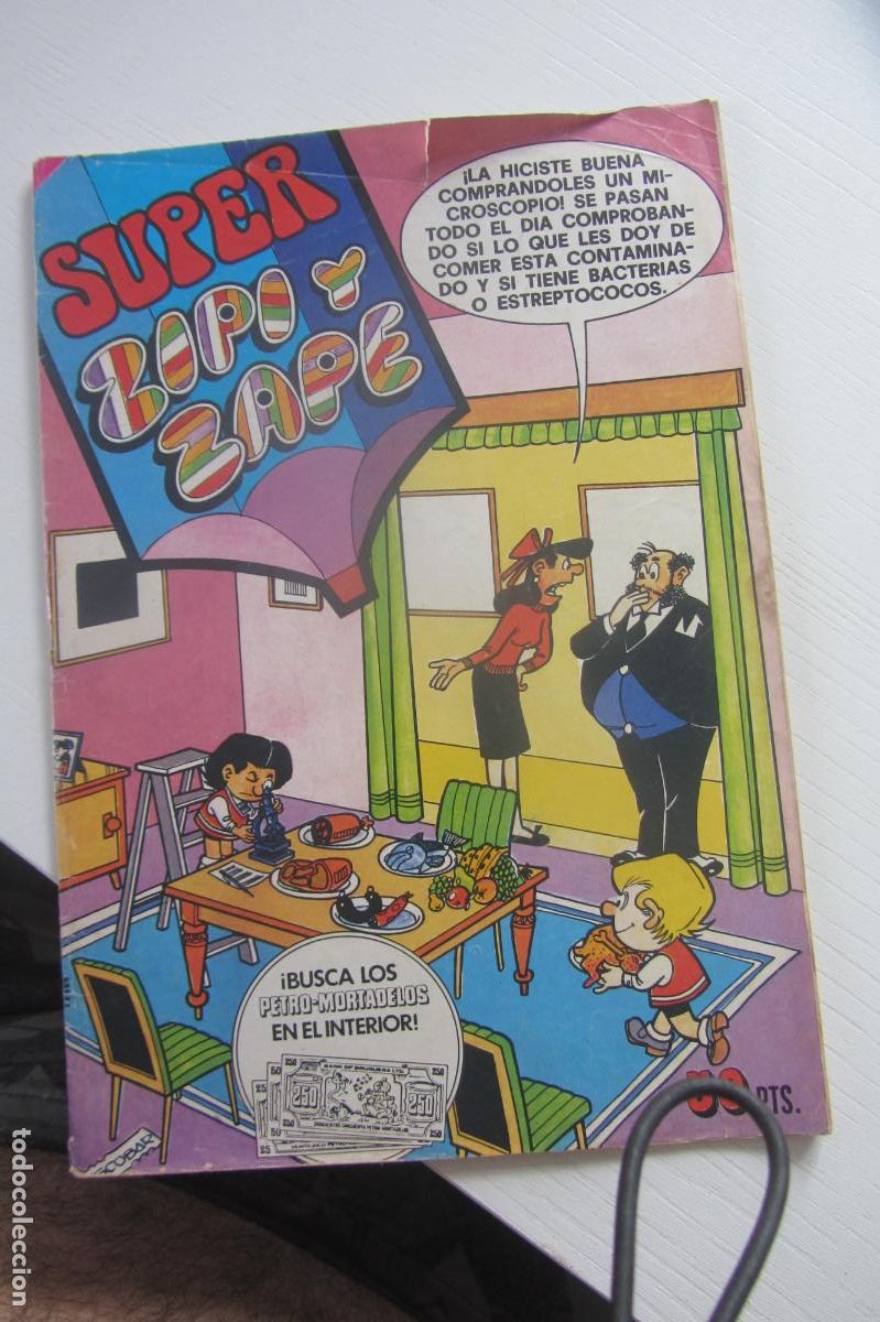 Tebeos: SUPER ZIPI Y ZAPE N.&ordm; 83 (DE 153). GRAPA. EDITORIAL BRUGUERA. 1979 arx345
