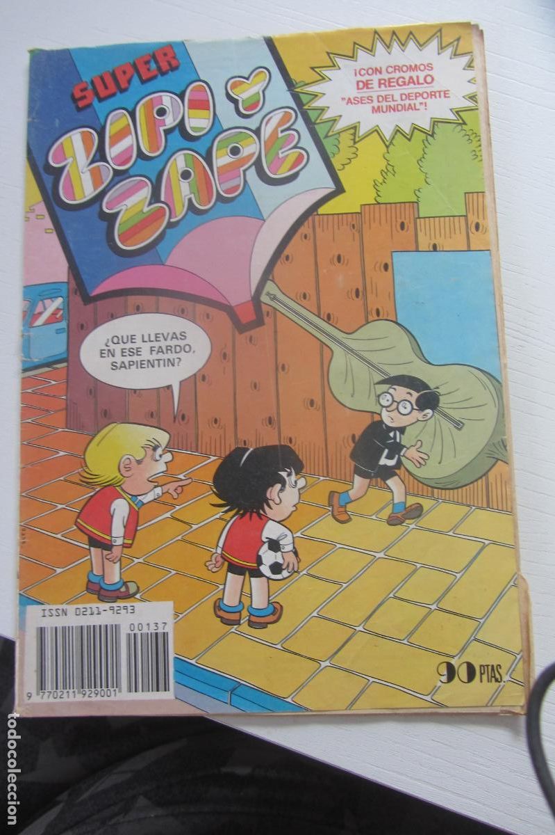 Tebeos: SUPER ZIPI Y ZAPE N.&ordm; 137 (DE 153). GRAPA. EDITORIAL BRUGUERA arx345