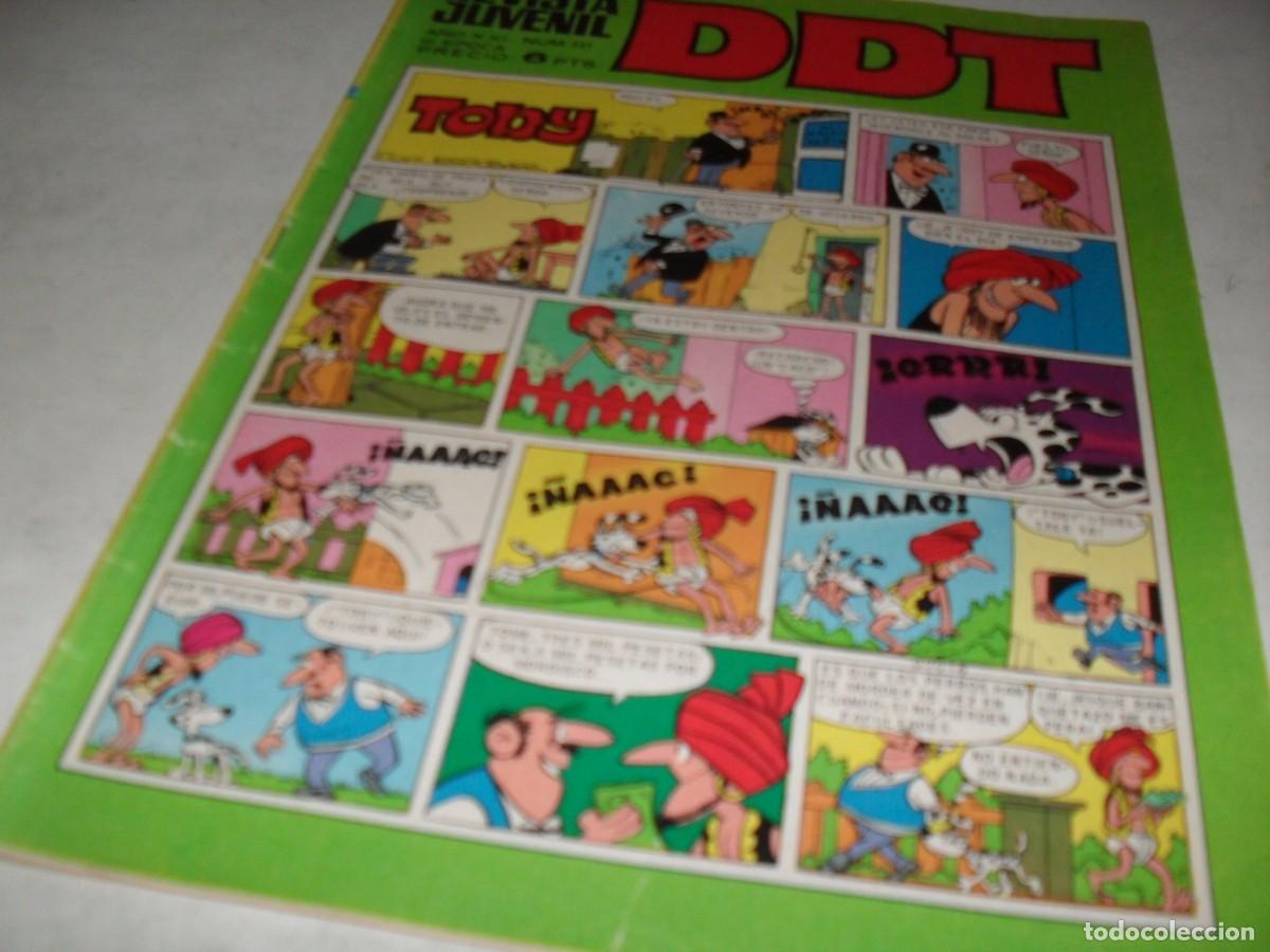 Tebeos: DDT 2&ordf; EPOCA N&ordm; 251,CON LOS BILLETES DE 100,250 Y 500 MORTADELOS,DE 551,BRUGUERA,1967