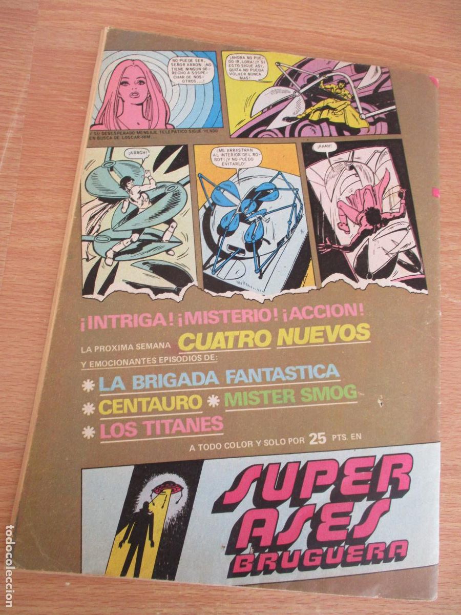 Tebeos: SUPER ASES, BRUGUERA, N&ordm;. 7- 1978 - Foto 4