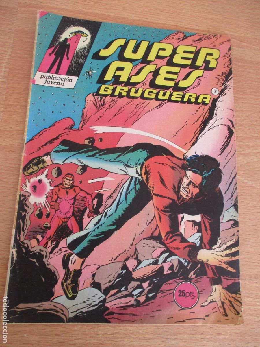 Tebeos: SUPER ASES, BRUGUERA, N&ordm;. 7- 1978