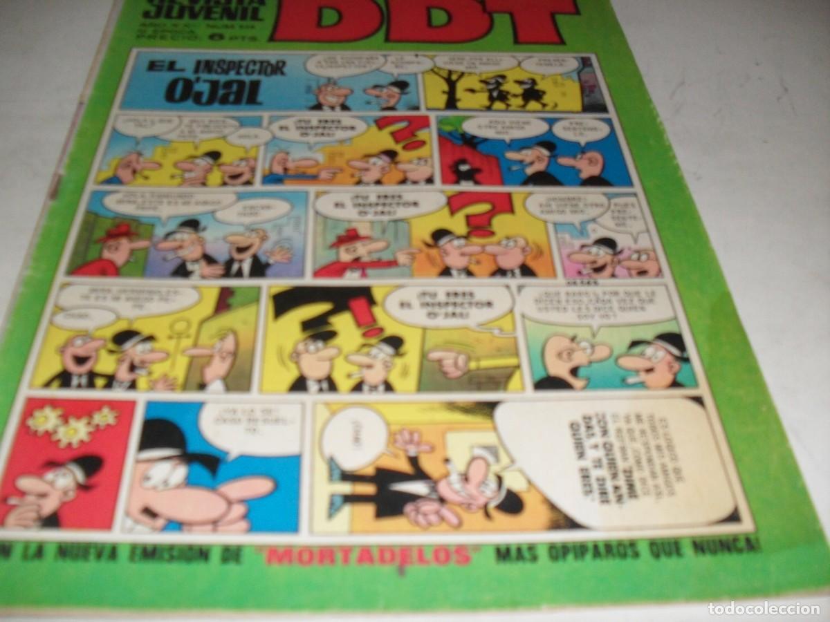 Tebeos: DDT 2&ordf; EPOCA N&ordm; 236,SIN BILLETES,CON PUBLICIDAD DEL DEBUT DE SUPERMORTADELO,DE 551,BRUGUERA,1967